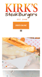 Mobile Screenshot of kirks-steakburgers.com